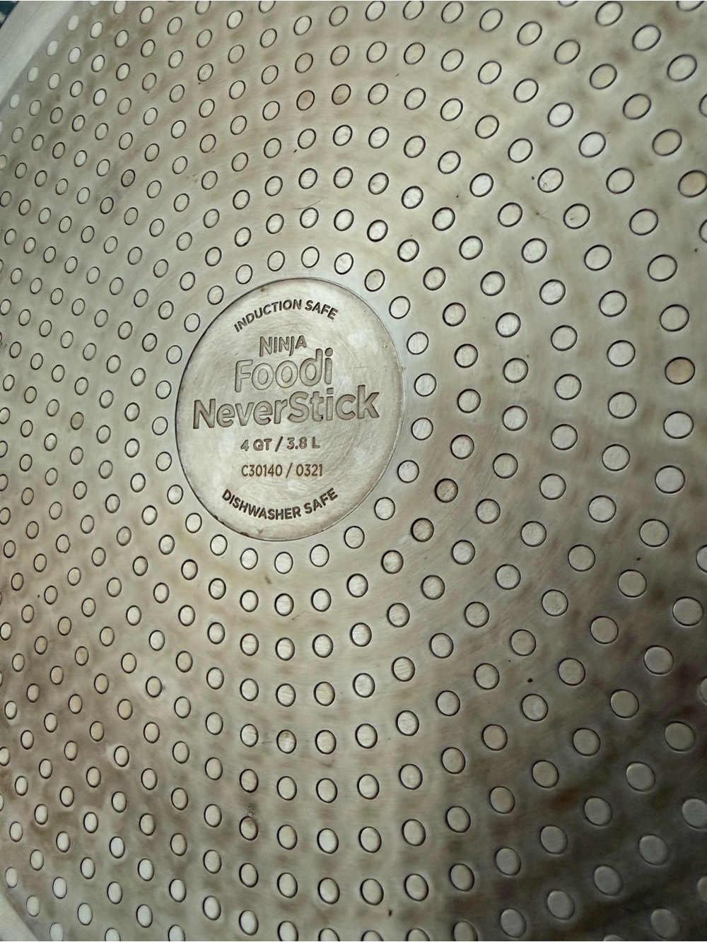 Nonstick Covered Fry Pan - Gray by - Picture 3 of 4